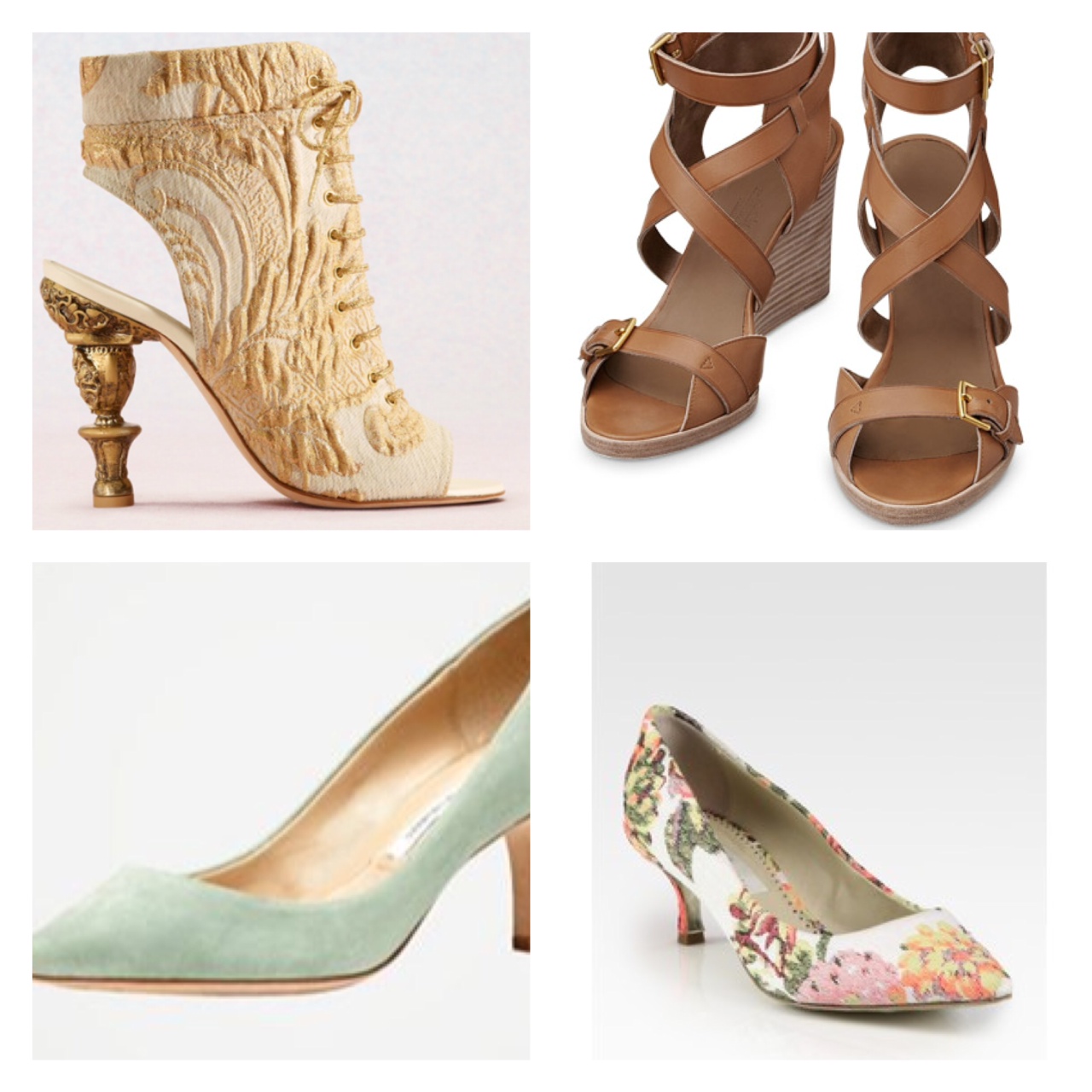 Shoe Shopping - Bold, Bright, and Pretty Pastels